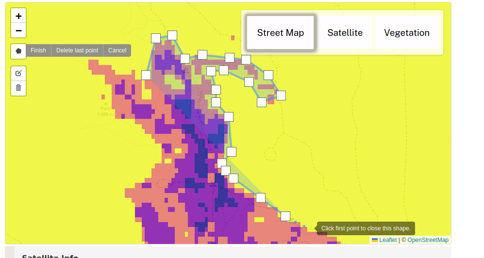 Draw refined boundary